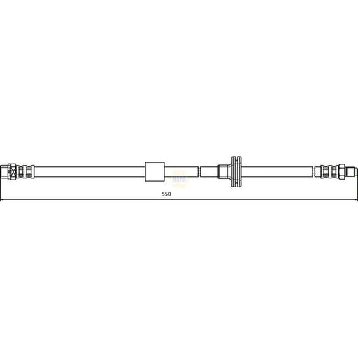 NAPA Brake Hydraulic Hose Line Front NBH1420