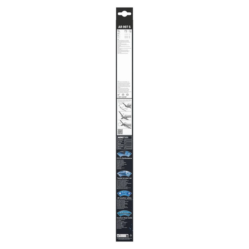 Bosch Aerotwin Front Wiper Blade Set 600mm + 550mm — AR997S