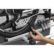 Thule WanderWay two-bike hanging trunk bike rack black Boot bike rack Thule - Bars 4 Cars