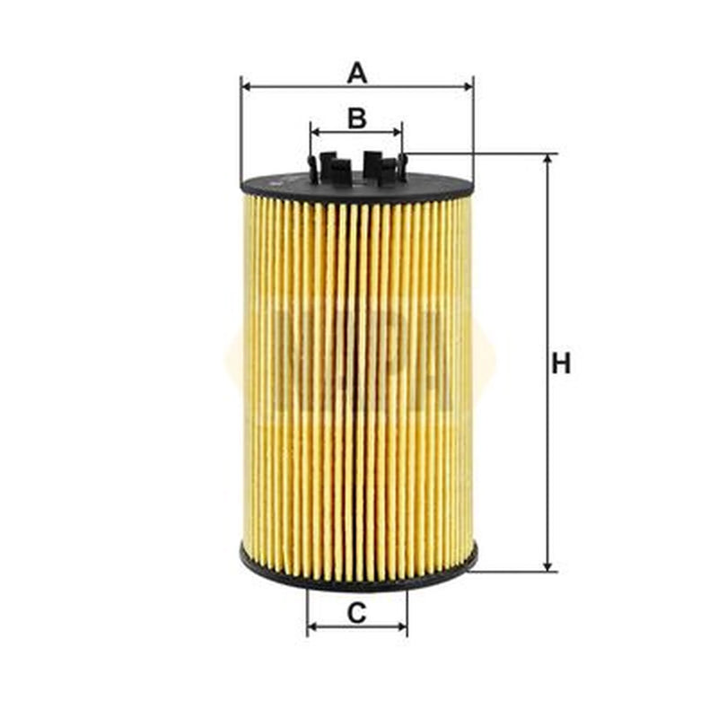 NAPA Engine Oil Filter fits Ford Focus IV 2018-2025 1.5