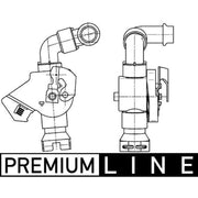 Mahle Air Conditioning Solenoid Valve fits Man Tga 2000-2011