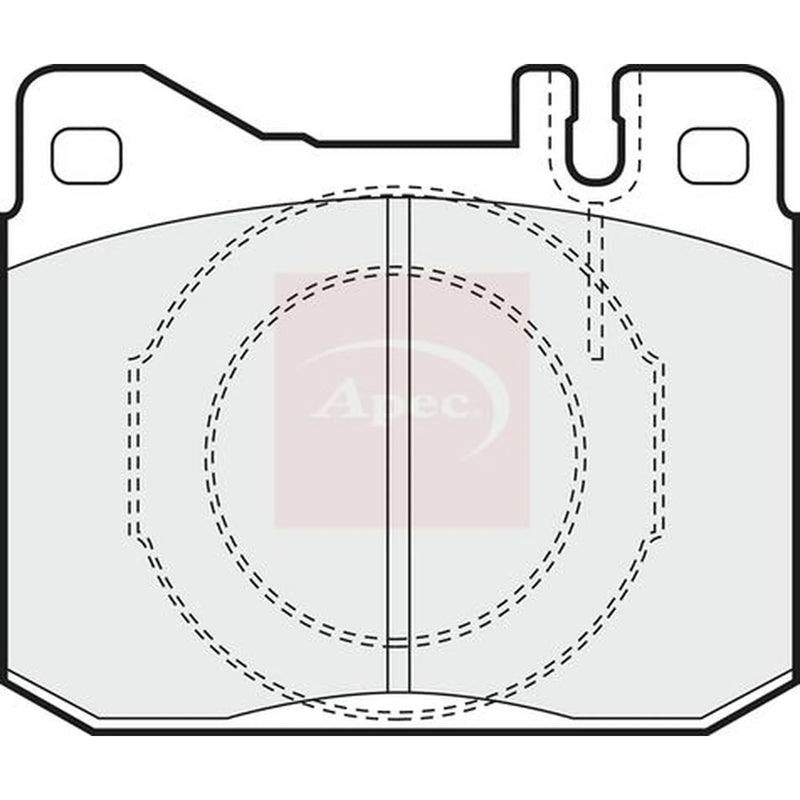 Apec Front Brake Pad Set PAD340