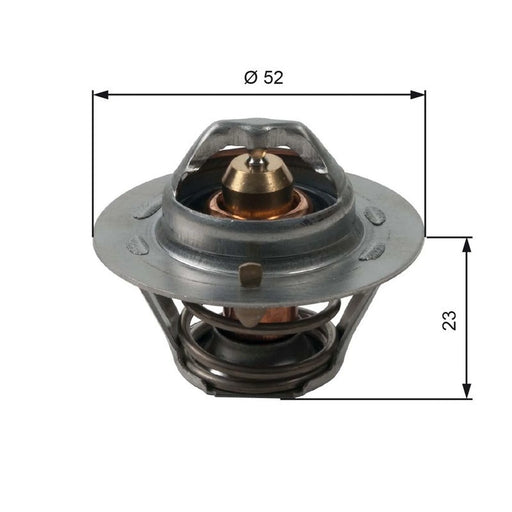 Gates Thermostat,Coolant TH14088G1