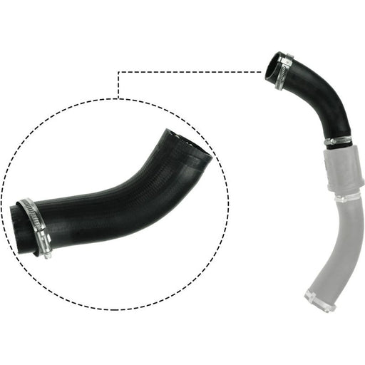 Gates Intercooler Turbo Charge Air Hose 243mm fits Ford Transit 2006-2014 2.4