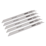Draper Bi-metal Reciprocating Saw Blades for Multi-Purpose Cutting, 225mm, 10tpi Draper - Dynamic Drive