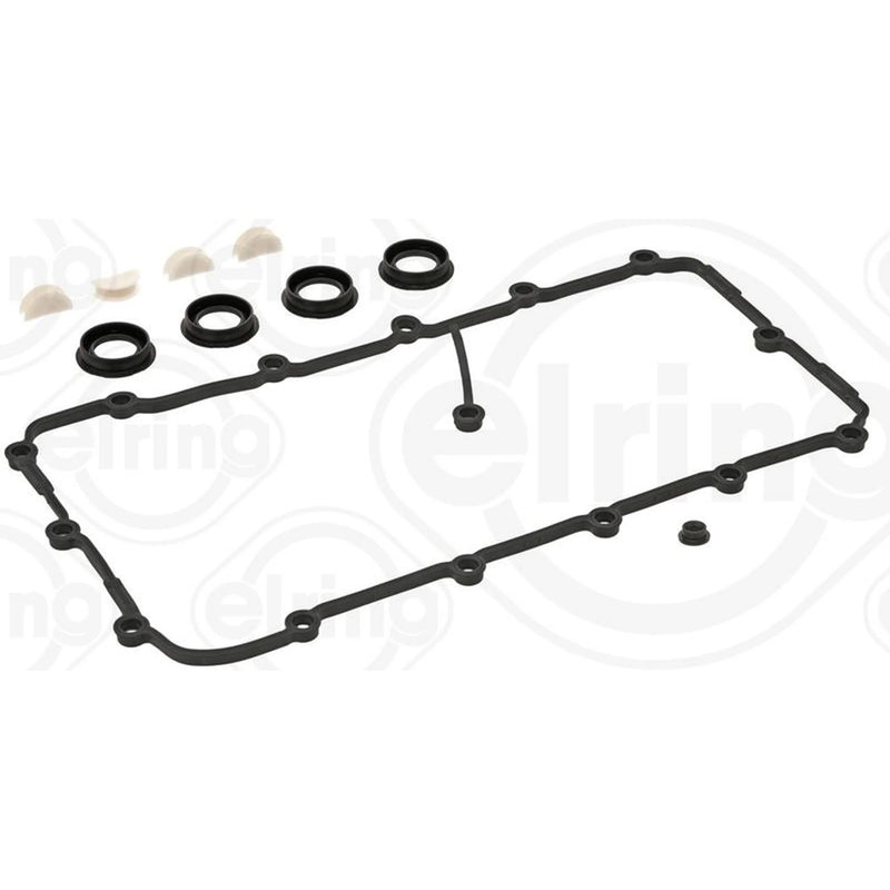 Elring Cylinder Head Cover Gasket Set fits Audi A4 B6 2003-2005
