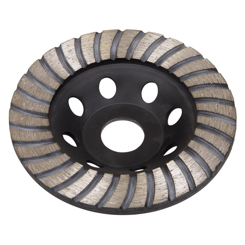 Sealey Concrete Grinding Head Turbo Row125mm WDRTCUP125 Sealey - Dynamic Drive