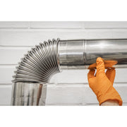 Sealey Stainless Steel Exhaust/Flue 90 Bend for IR13/IR16100mm IREX3 Sealey - Dynamic Drive