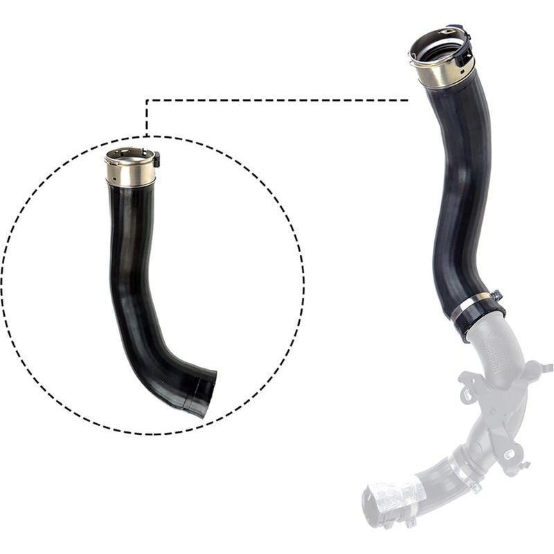 Gates Intercooler Turbo Charge Air Hose 310mm fits Dacia Logan II 2012 on