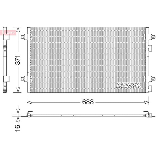 Denso Air Conditioning Condenser