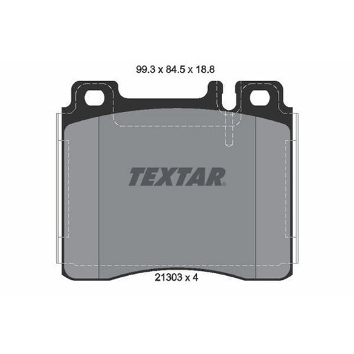 Textar Front Brake Pad Set 2130304