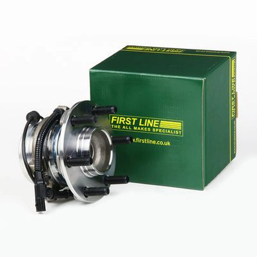 First Line Wheel Bearing Kit fits Nissan Navara NP300 Pickup 2015 on 2.3