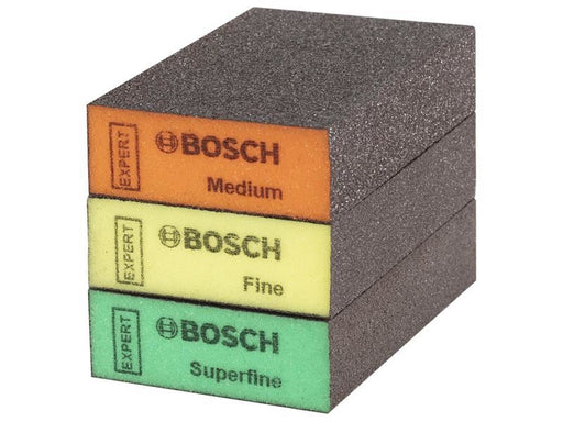 Bosch Powertool Accessories XPERT S471 Standard Sanding Block Set, 3 Piece Bosch Powertool Accessories - NN4 Online