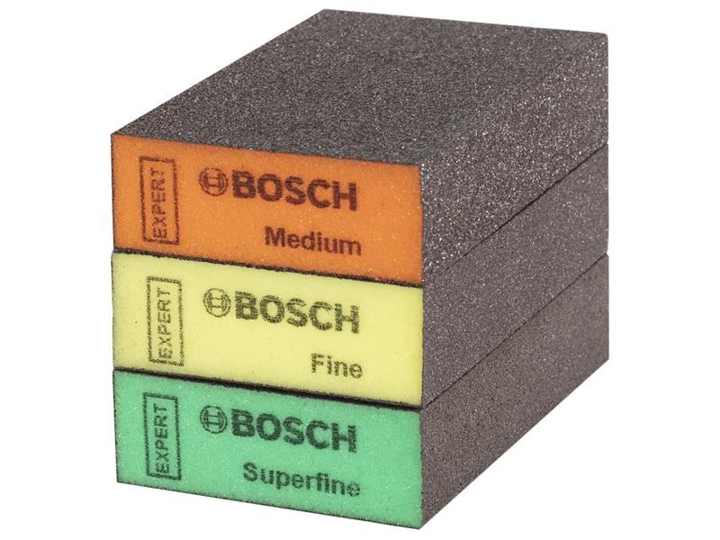 Bosch Powertool Accessories XPERT S471 Standard Sanding Block Set, 3 Piece Bosch Powertool Accessories - NN4 Online