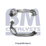 BM Catalysts Homologated Petrol Cat fits Mercedes-Benz C-Class 1993-2000