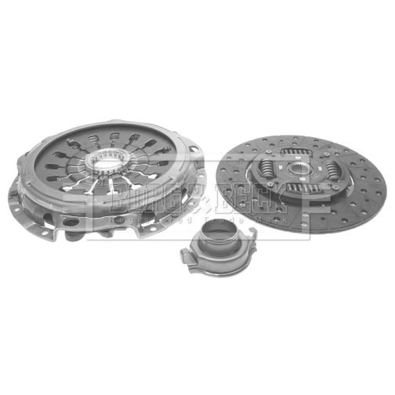 Borg & Beck Clutch Kit Set 3pc 250mm HK6710