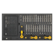 Sealey Tool Tray with Specialised Bits & Folding Hex Keys 192pc S01126 Sealey - Dynamic Drive
