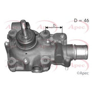 Apec Engine Cooling Water Pump fits Iveco Daily II 1996-1999