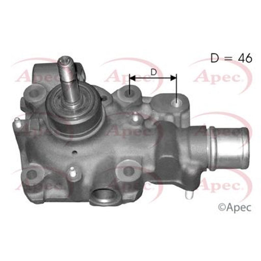 Apec Engine Cooling Water Pump fits Iveco Daily II 1996-1999