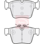 Apec Rear Brake Pad Set PAD2131