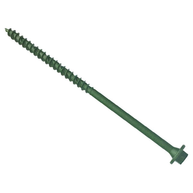 Forgefix Hexagonal/TORX® Compatible Timber T30 Screws Green 7x65mm Tub 50 ForgeFix - Dynamic Drive