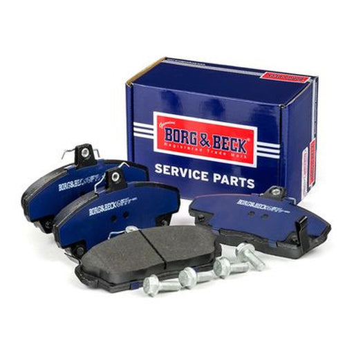 Borg & Beck Front Brake Vented Discs & Pads fits MG Zs 2003-2005 1.6 2.0