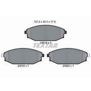Textar Front Brake Pad Set 2351801