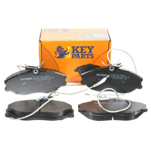 Key Parts Front Brake Vented Discs & Pads fits Citroën Xsara 1998-2005 2.0