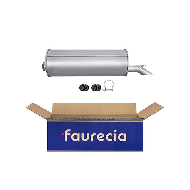 Hella End Silencer Rear fits Citroën C5 I 2001-2004 1.8 2.0