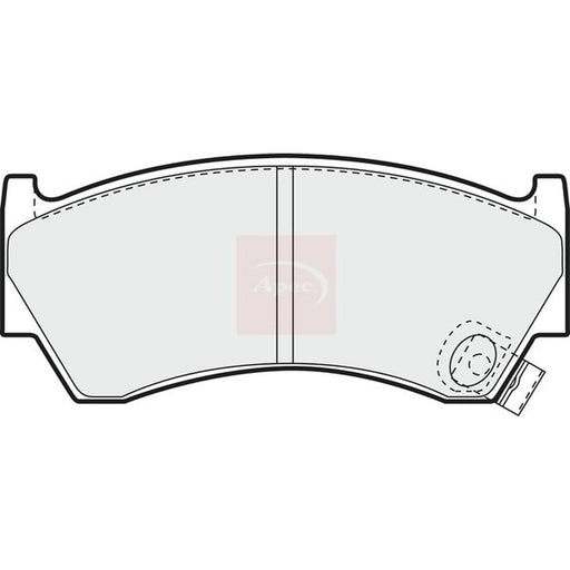 Apec Front Brake Pad Set PAD880