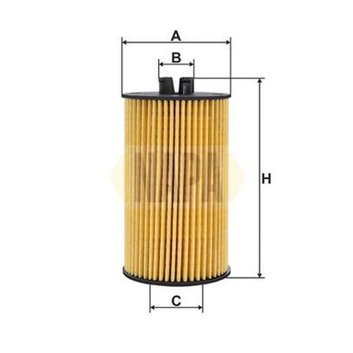 NAPA Engine Oil Filter fits Opel Astra J 2012-2018 1.6