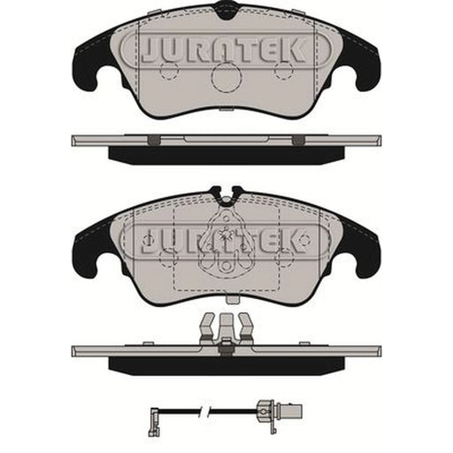 Juratek Front Brake Pad Set fits Audi A4 Allroad B8 2009-2016 2.0 3.0