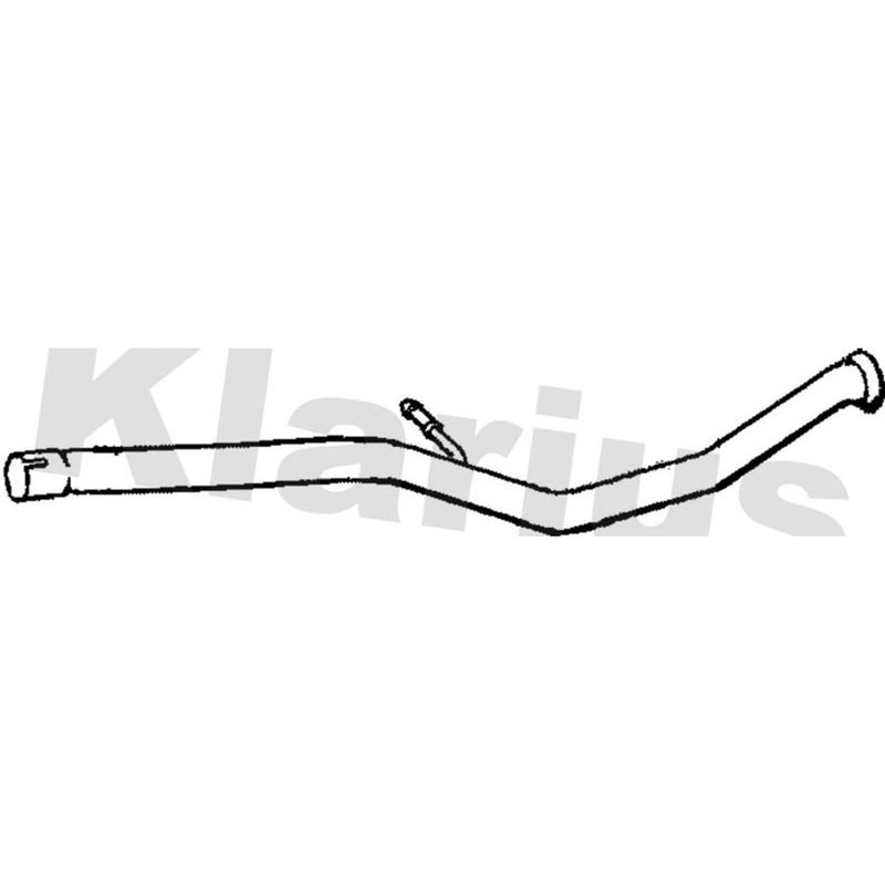 Klarius Exhaust Pipe OD fits Peugeot 307 2002-2008 2.0