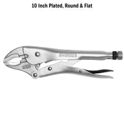 Teng Tools Curved Jaw Power Grip Plier 235mm Teng Tools - Dynamic Drive