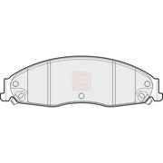 Apec Front Brake Pad Set PAD1702