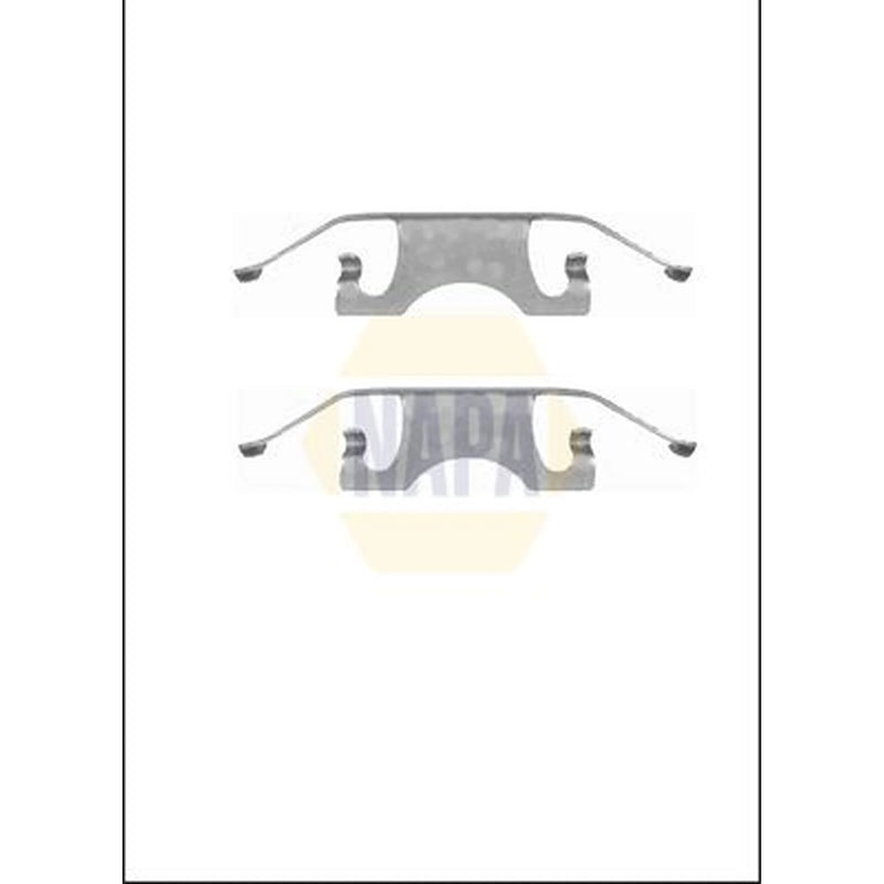 NAPA Brake Pad Accessory Fitting Kit Rear fits Mercedes-Benz Cls 2004-2010