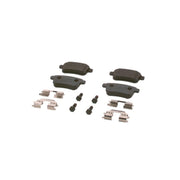 Bosch Front & Rear Pads fits Renault Kangoo Express 2011 on