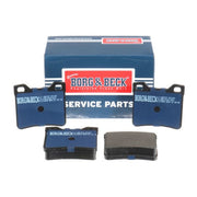 Borg & Beck Front & Rear Brake Discs & Pads fits Peugeot 607 2000-2010 2.2