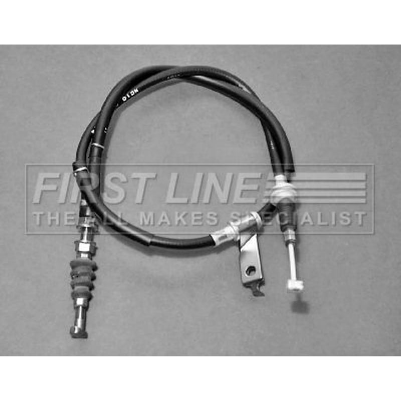 First Line Handbrake Cable Right Rear fits Mazda MX-5 1998-2005 1.6 1.8