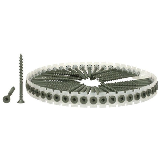 Senco DuraSpin® Collated Screws Decking Weatherex 4.5 x 75mm (Pack 1000) Senco - Dynamic Drive