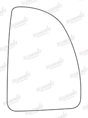 Summit Stick-On Standard Mirror Glass fits Citroen Jumper Ducato RHS Summit - Bars 4 Cars