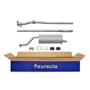 Hella End Silencer Rear fits Fiat Grande Punto 2005 on 1.2