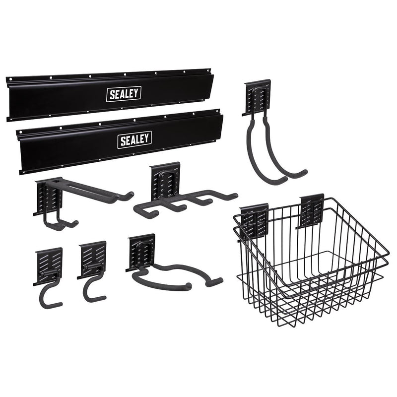 Sealey Multipurpose Storage Hook Kit 9pc APHKIT3 Sealey - Dynamic Drive