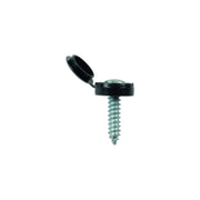 Connect Black Number Plate Flip Top & Screw 5pc 36885 Connect Workshop Consumables - Dynamic Drive