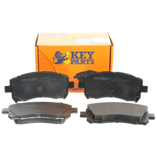 Key Parts 4 x Front Brake Pad Set fits Subaru Forester 1997-2002 2.0