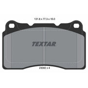 Textar Front Brake Pad Set 2309203