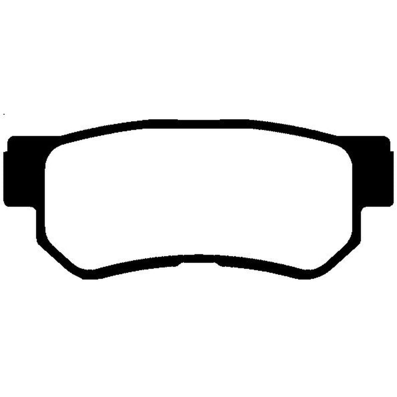 Abtex Rear Brake Pad Set fits Hyundai Elantra IV 2005-2011 1.6