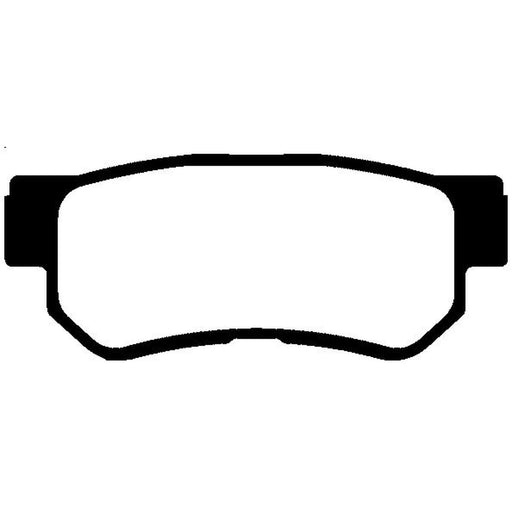 Abtex Rear Brake Pad Set fits Hyundai Elantra IV 2005-2011 1.6
