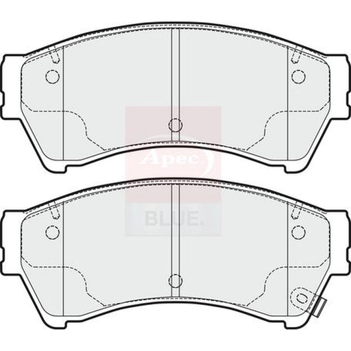 Apec Front Brake Vented Discs & Pads fits Mazda 6 2007-2013 1.8 2.0 2.2 2.5