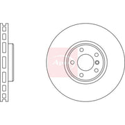 Apec 2 x Vented Brake Discs fits BMW X5 2001-2006 4.4 4.6 4.8